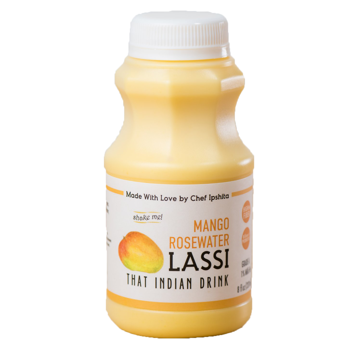 Mango Rosewater Lassi - 8 oz