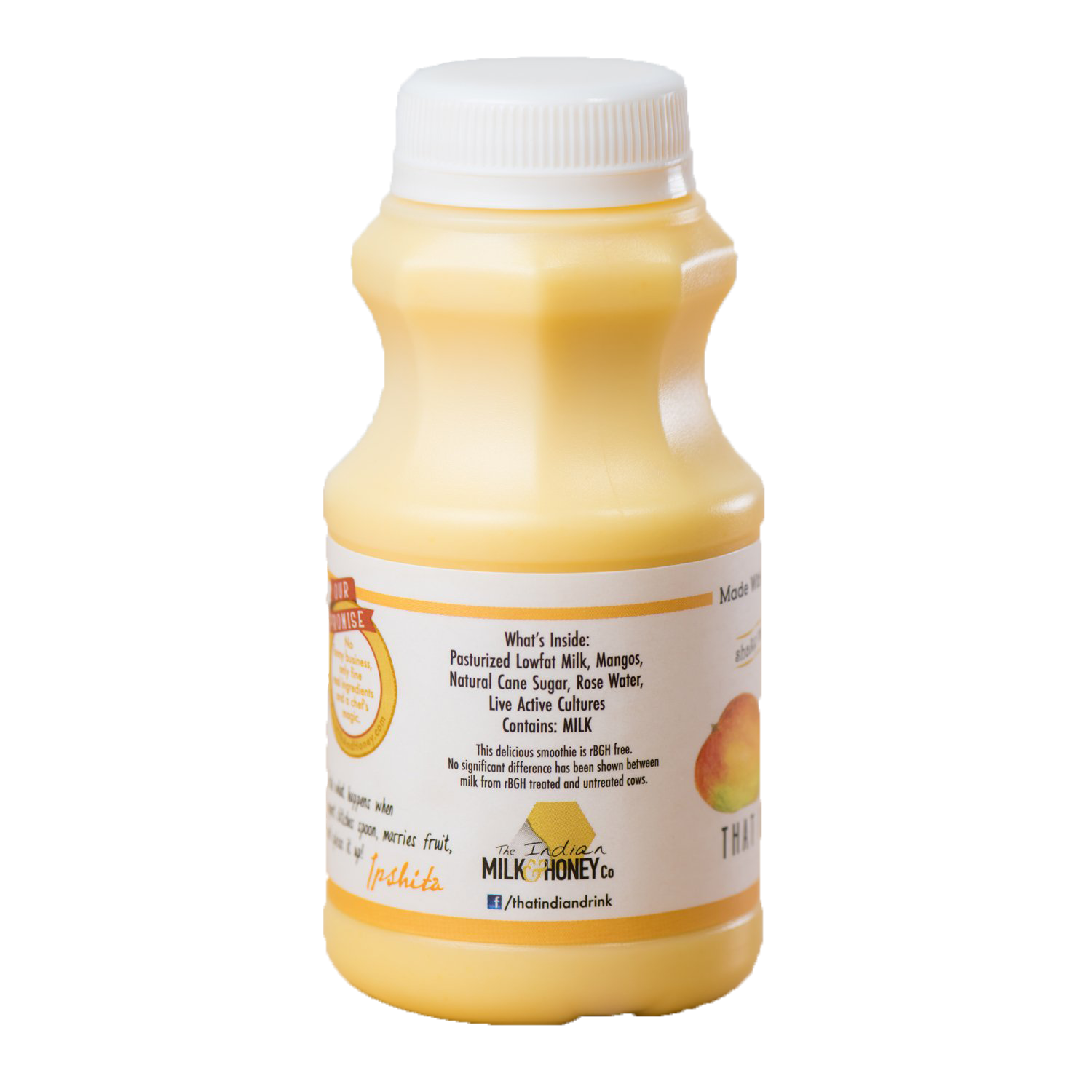 Mango Rosewater Lassi - 8 oz