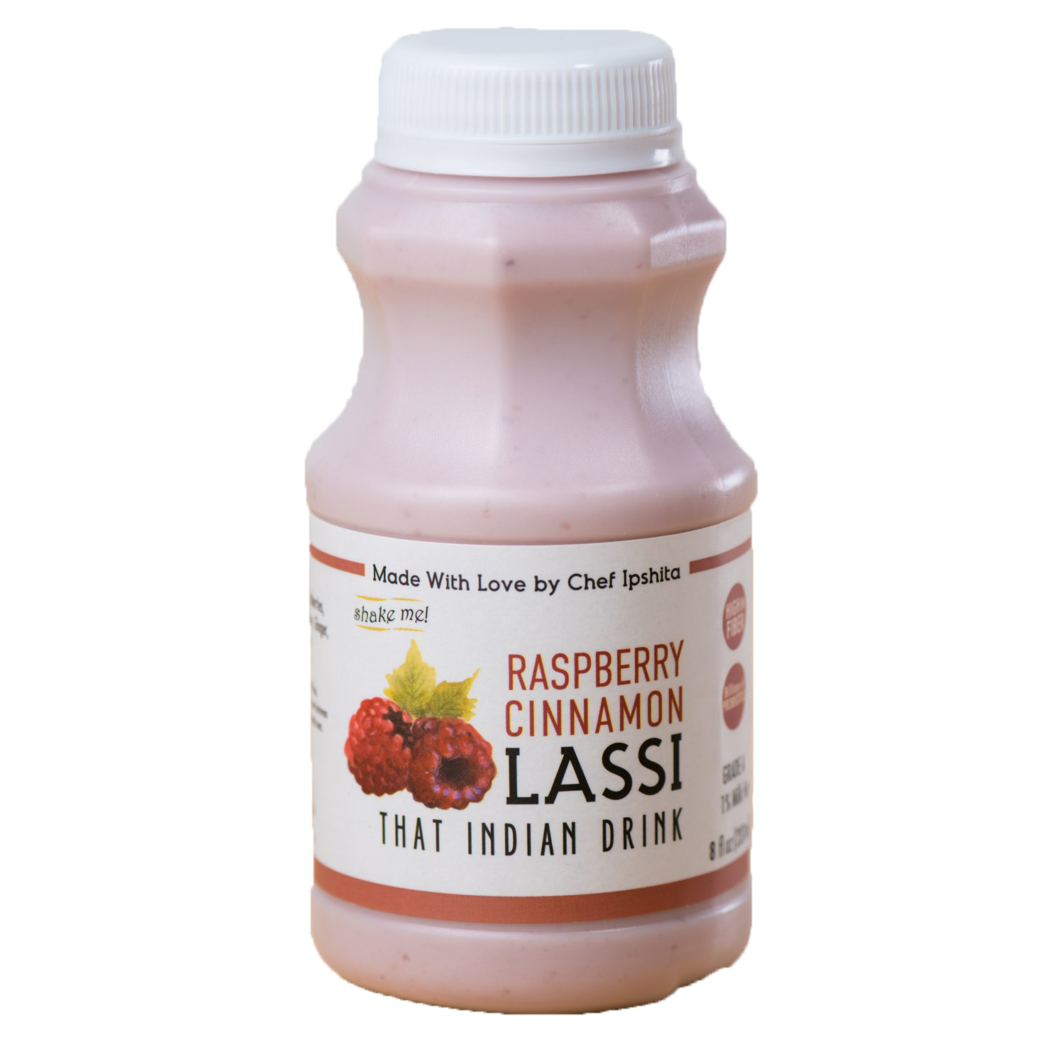 Raspberry Cinnamon Lassi - 8 oz